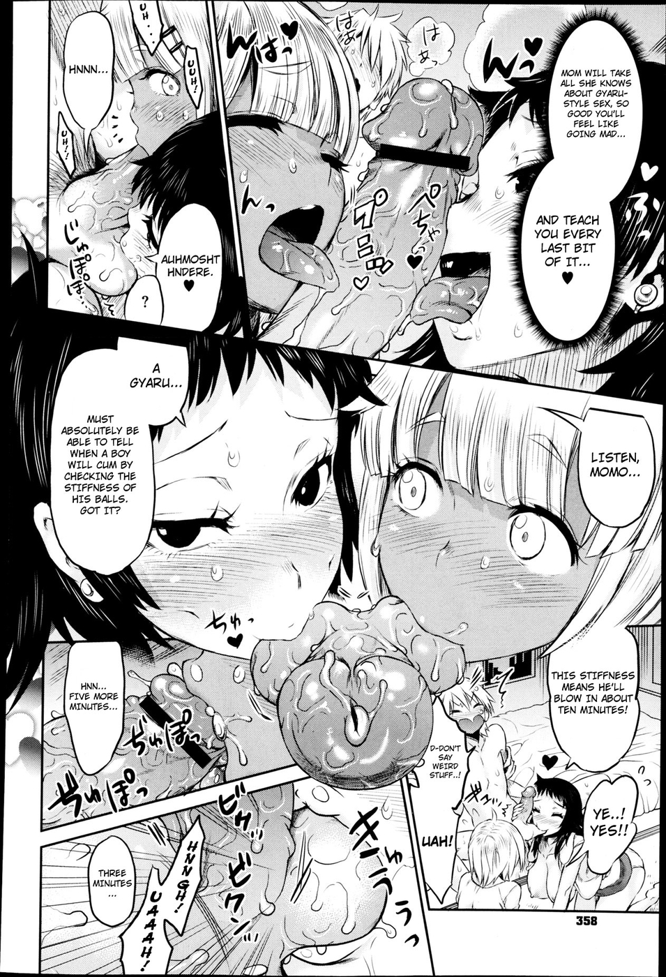 Hentai Manga Comic-Mom And Gyaru-Read-12